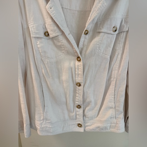 Tahari Linen Jacket - Picture 2 of 6